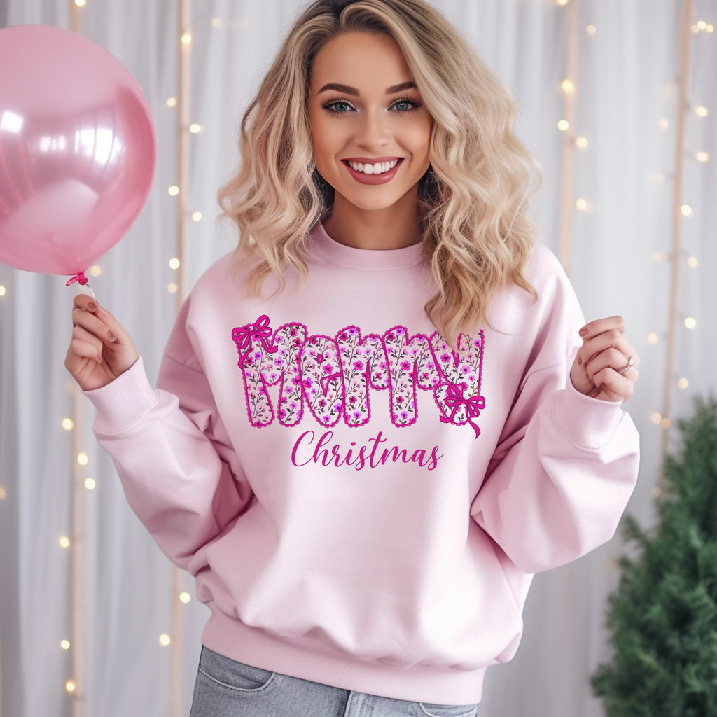 Merry Pink Sweatshirt