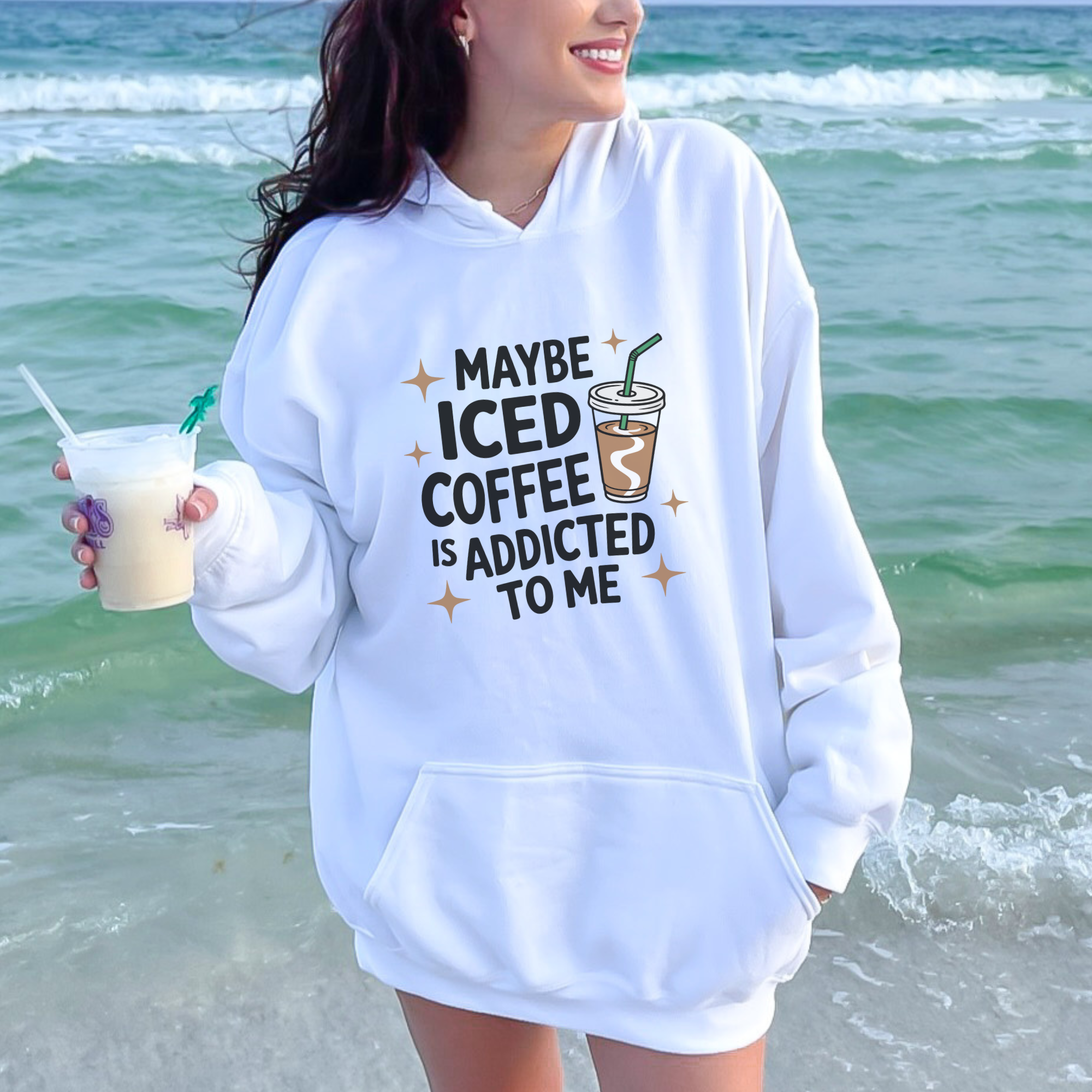Iced Coffee Lover Hoodie
