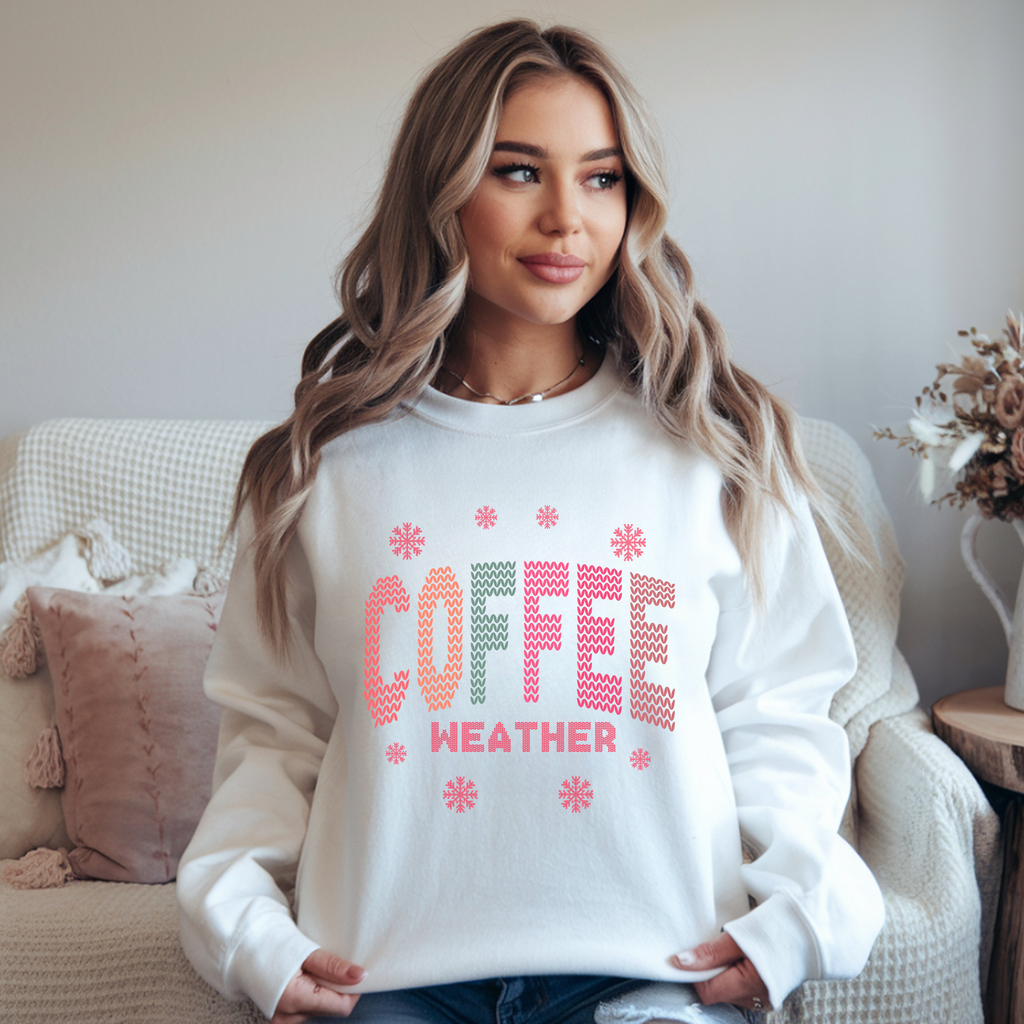 Coffee Weather Crewneck Sweatshirt