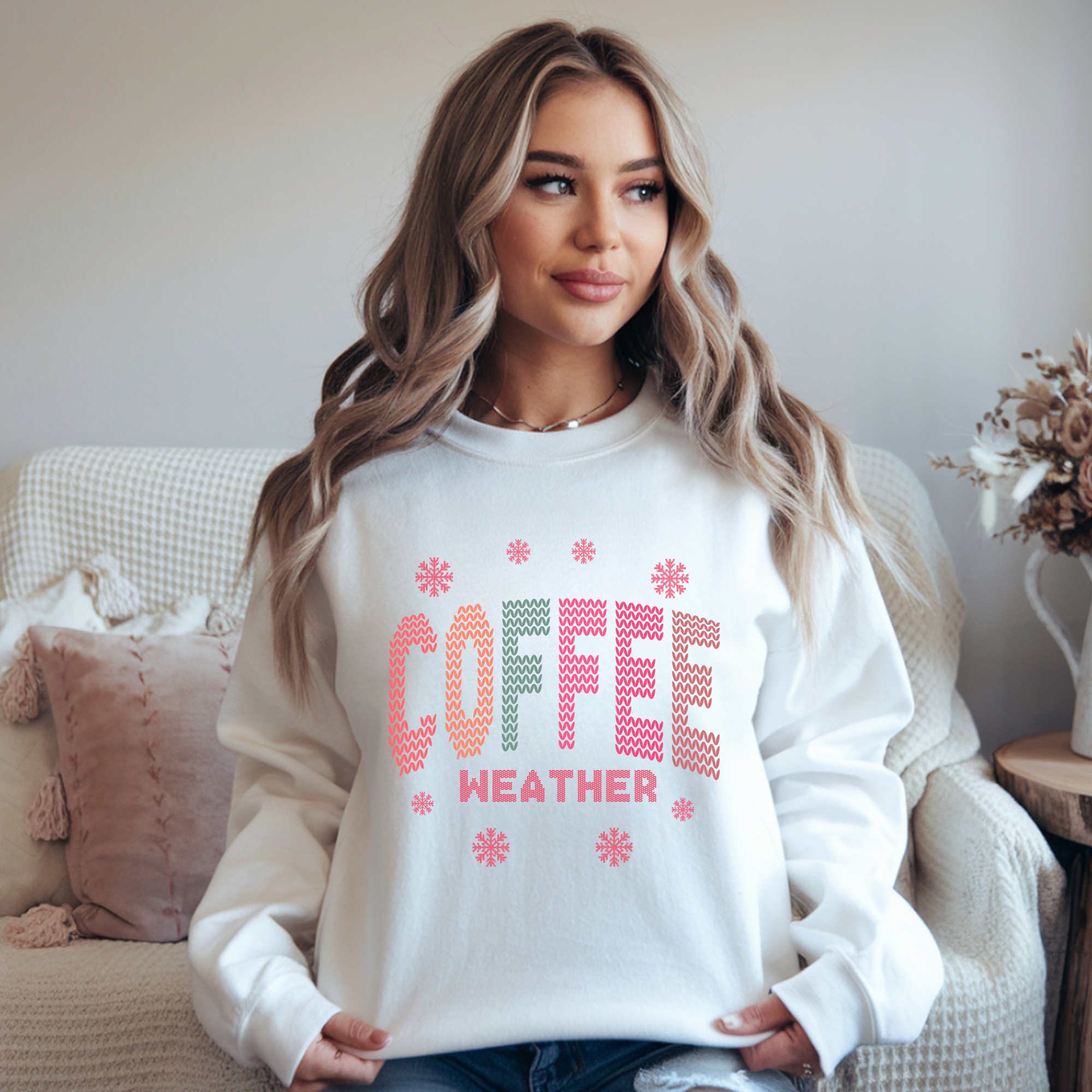 Coffee Weather Crewneck Sweatshirt