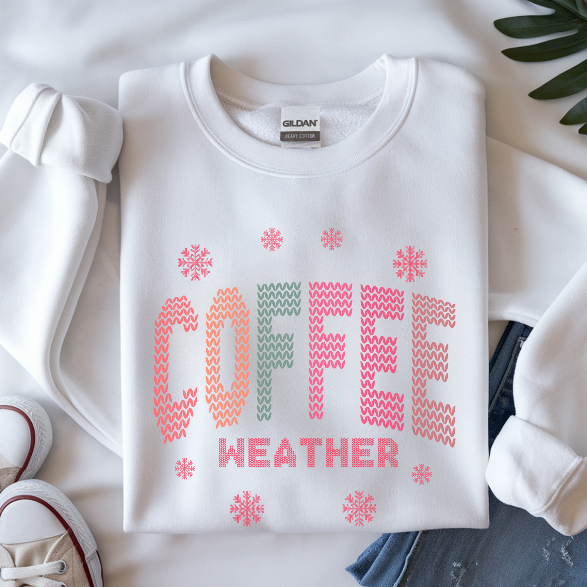 Coffee Weather Crewneck Sweatshirt