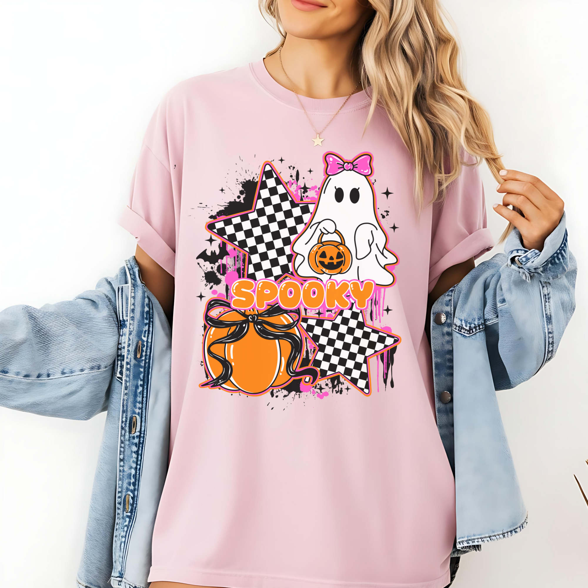 Spooky Ghost Halloween Tee