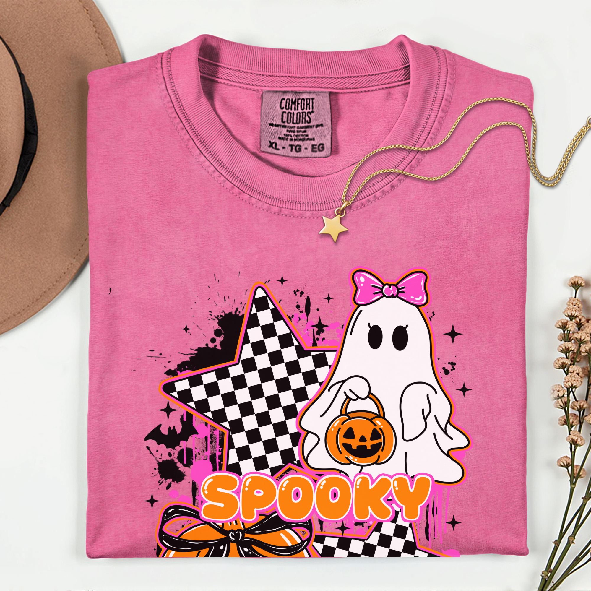 Spooky Ghost Halloween Tee