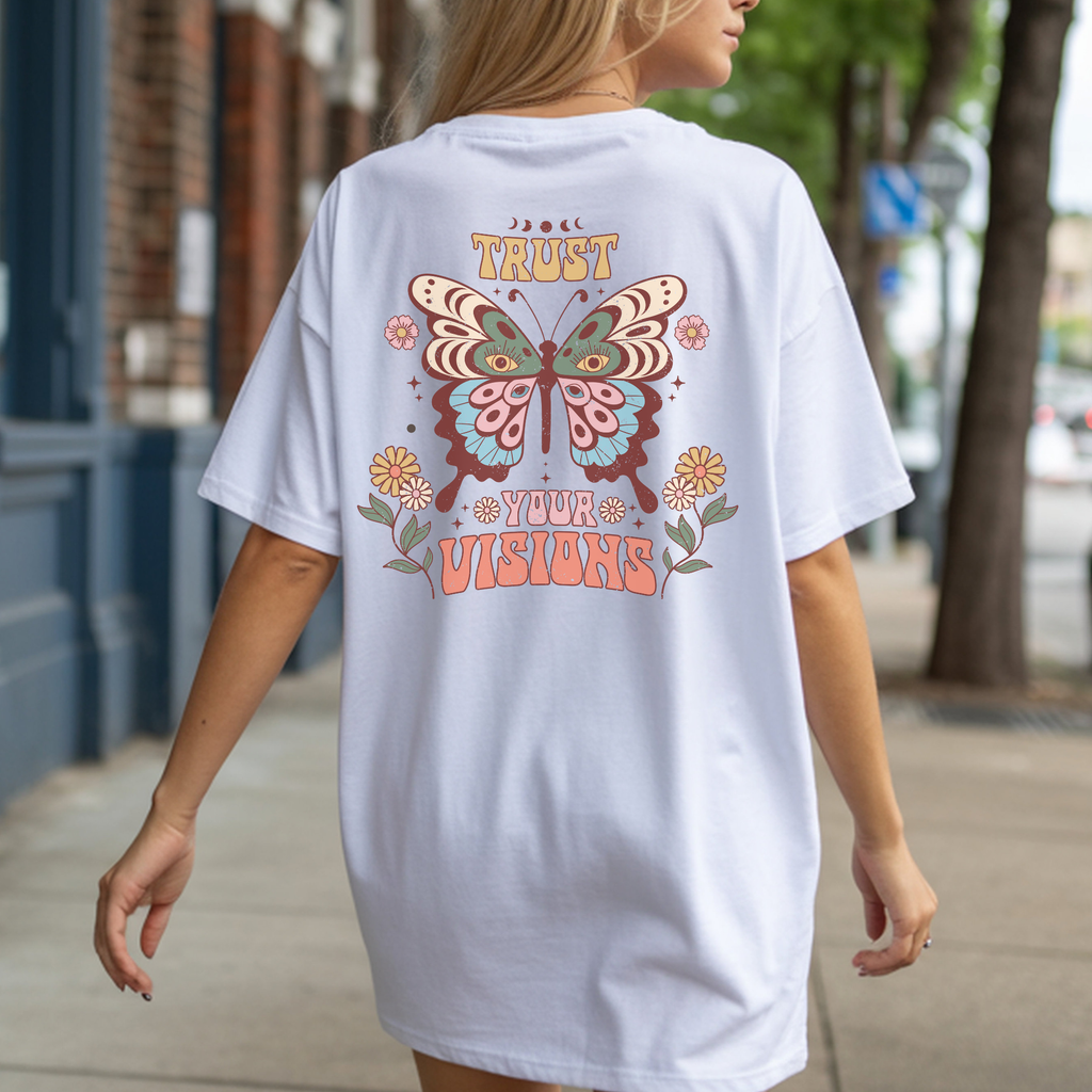 Bohemian Butterfly Boho Shirt