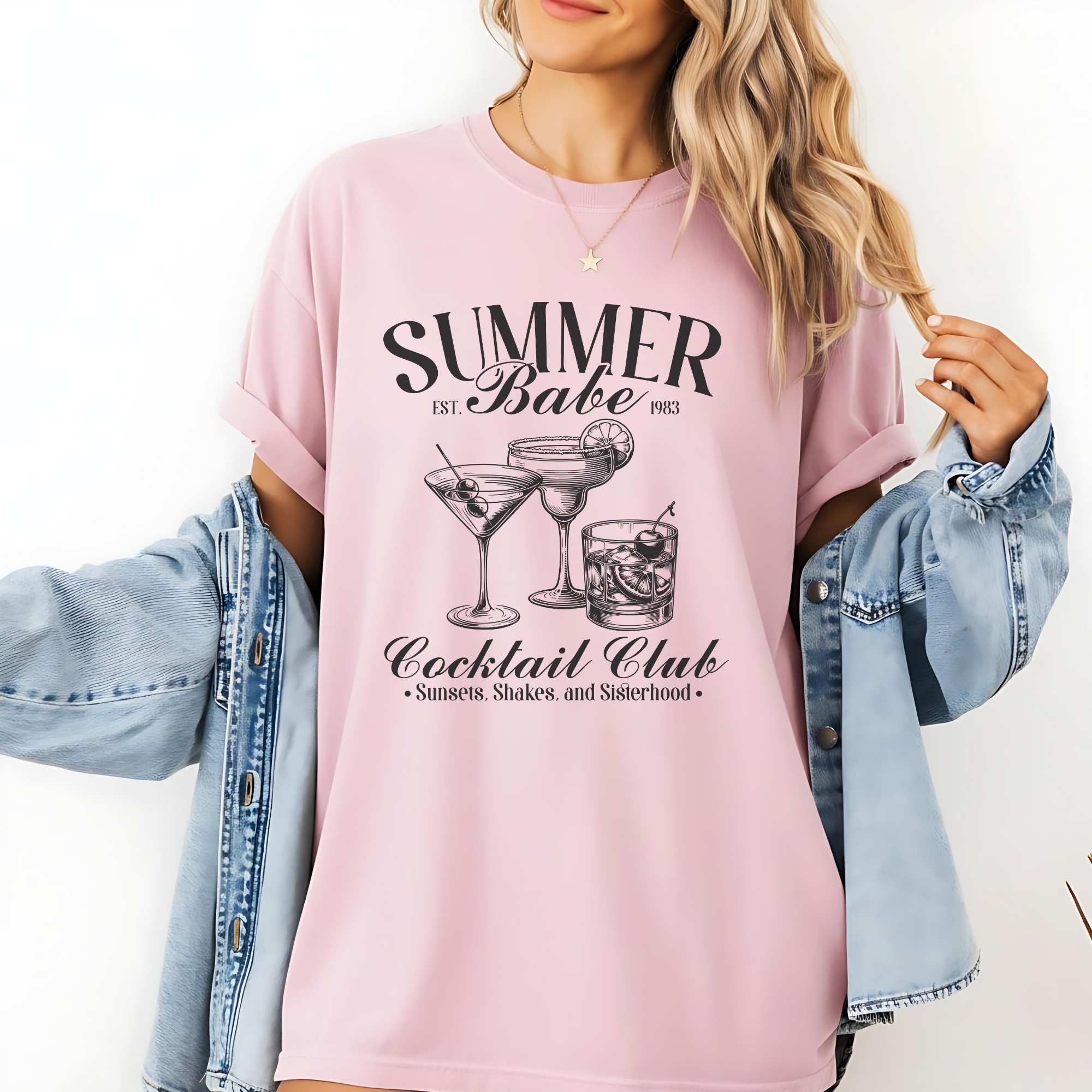 Summer Cocktail Club T-Shirt