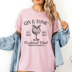 Gin & Tonic Cocktail Club T-Shirt