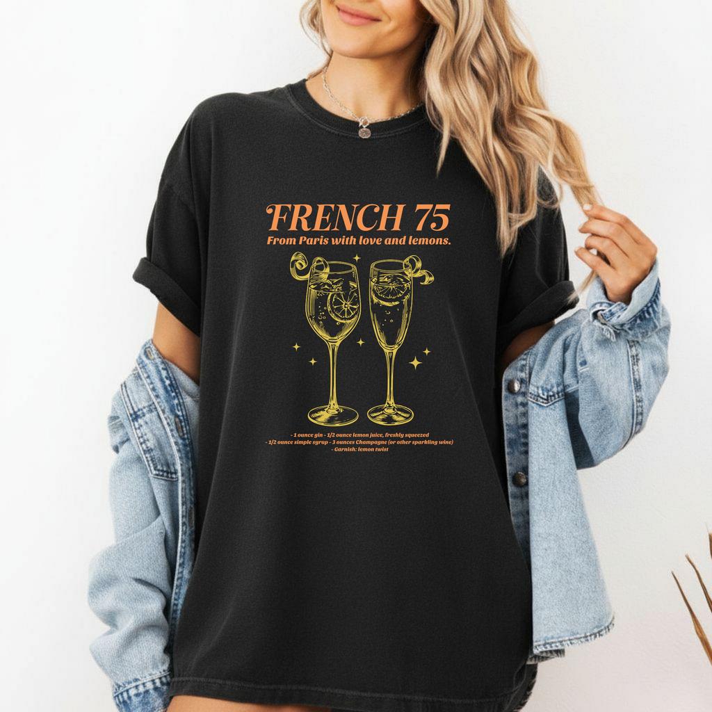 Garment-Dyed T-shirt - French 75