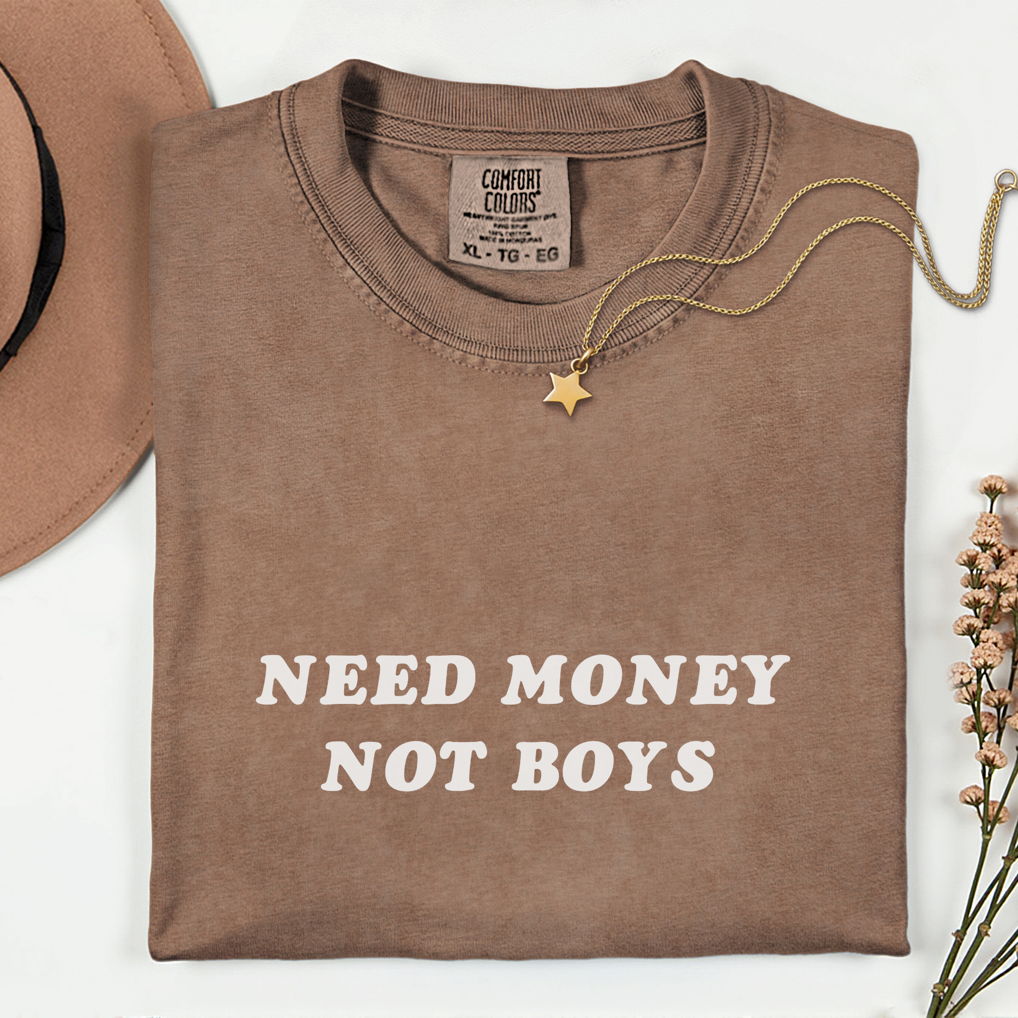 Need Money Not Boys T-Shirt