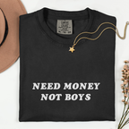 Need Money Not Boys T-Shirt