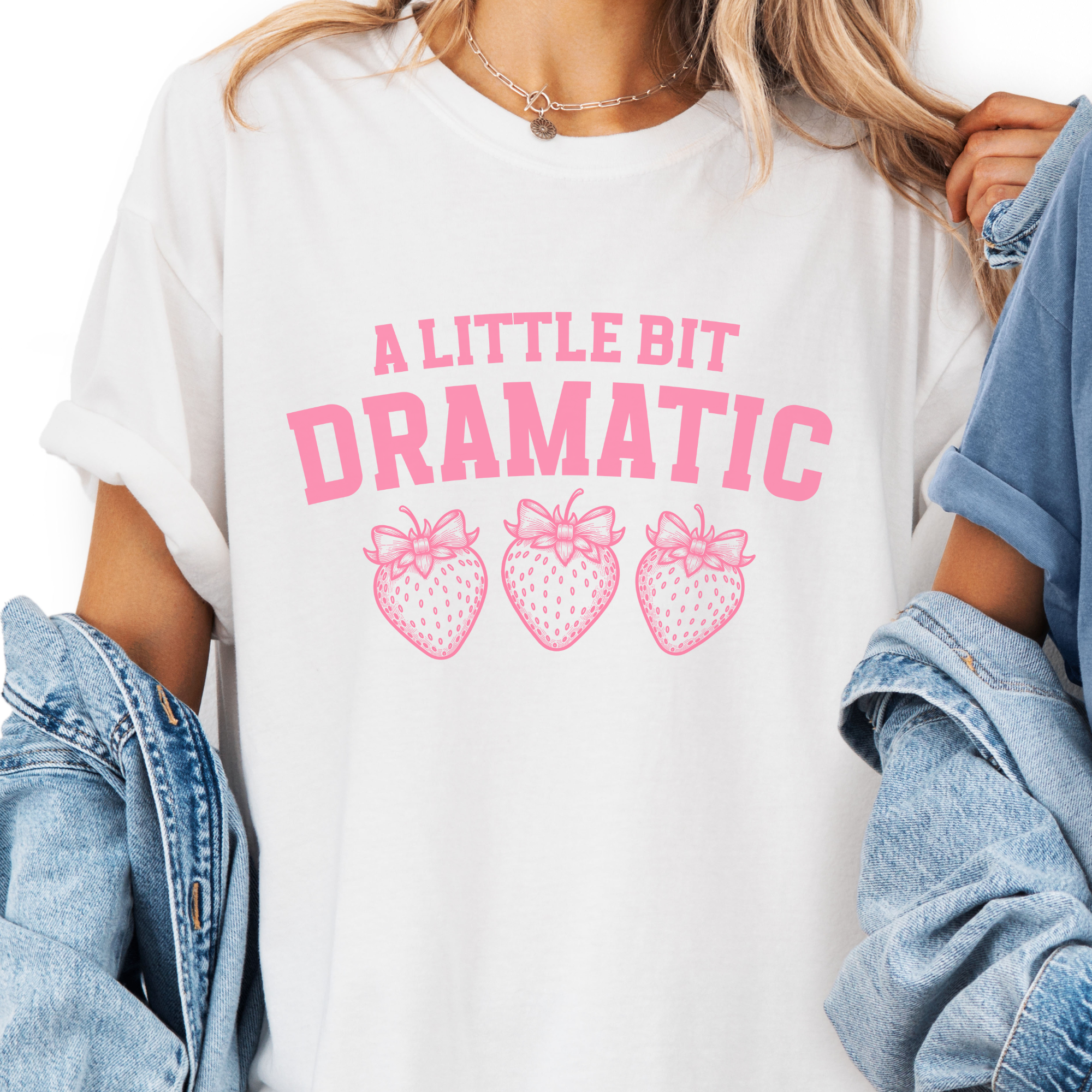 Dramatic Strawberry Coquette T-Shirt