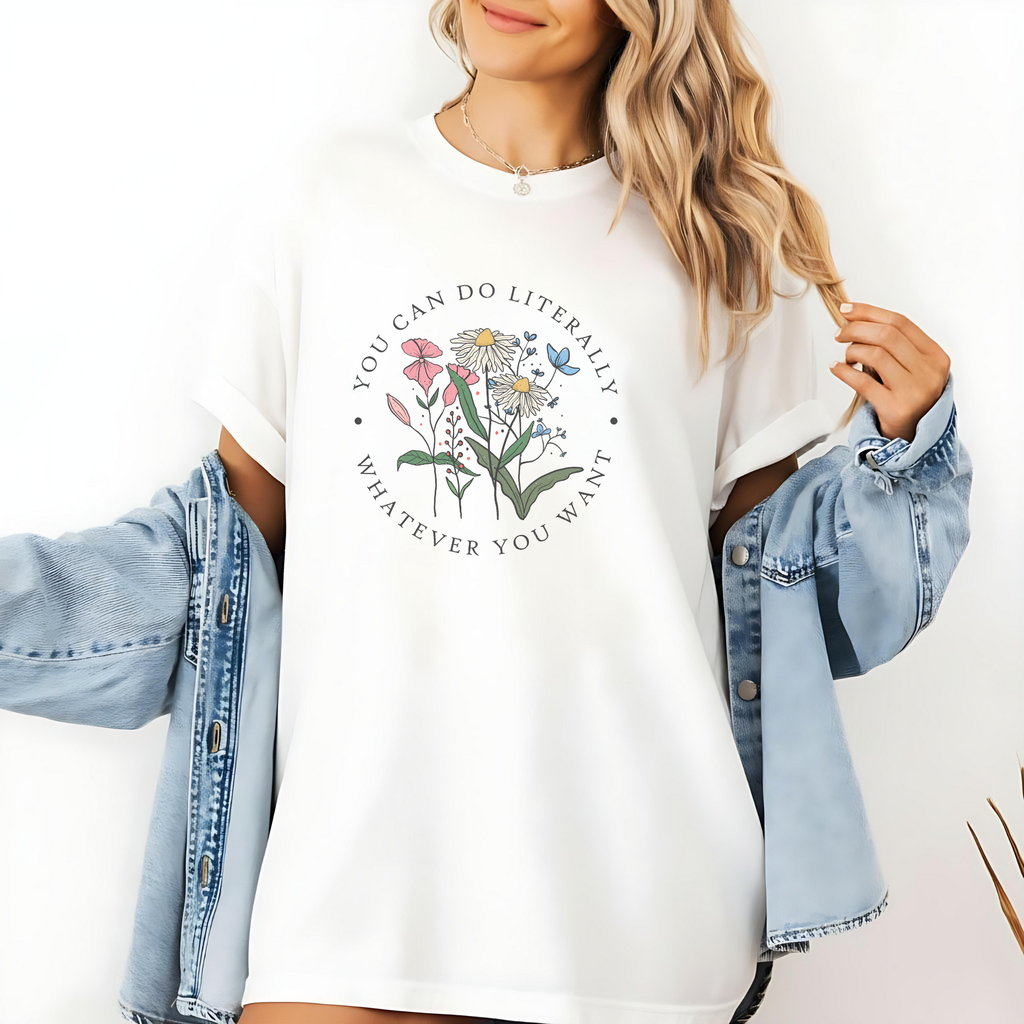 Whimsical Floral T-Shirt