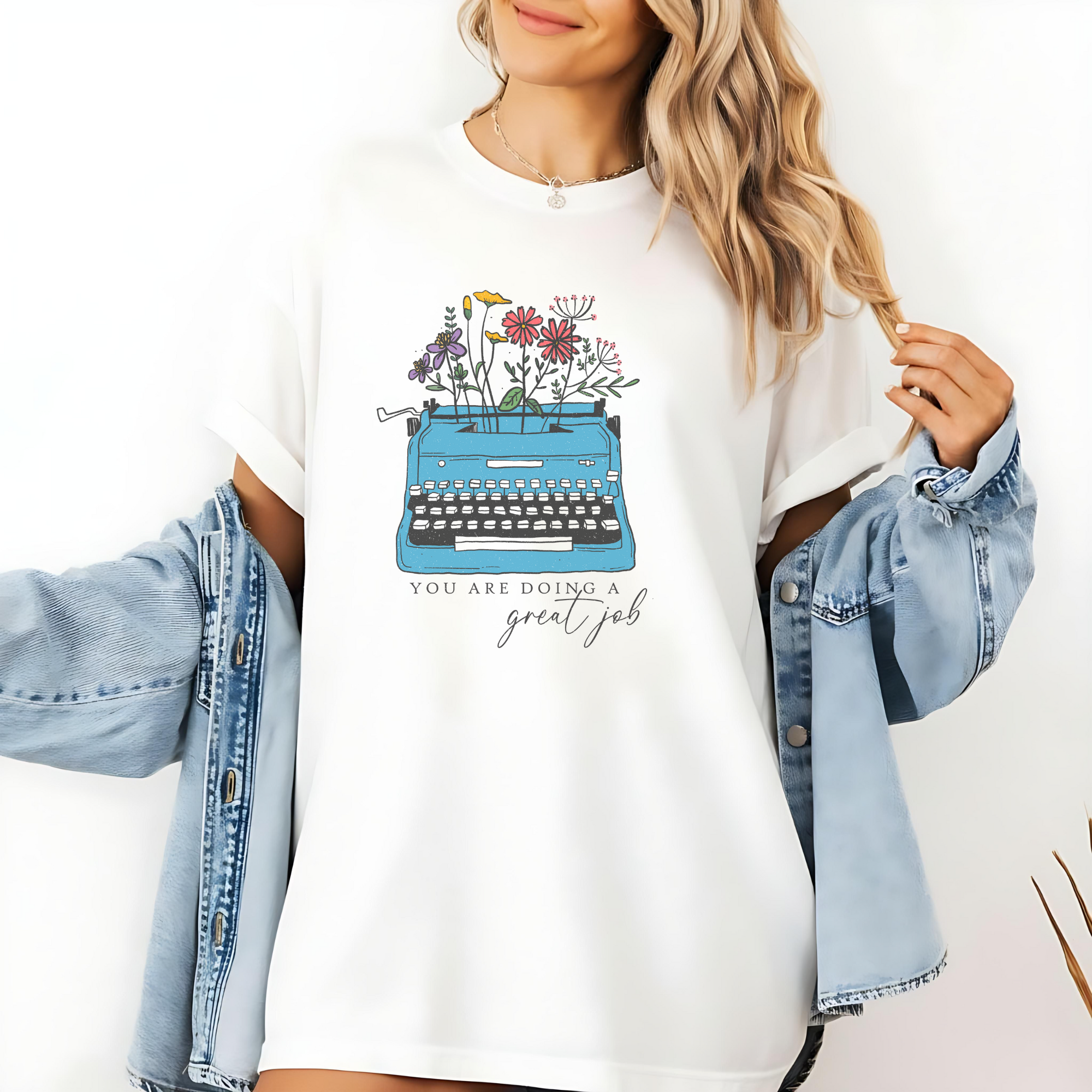 Vintage Typewriter T-Shirt